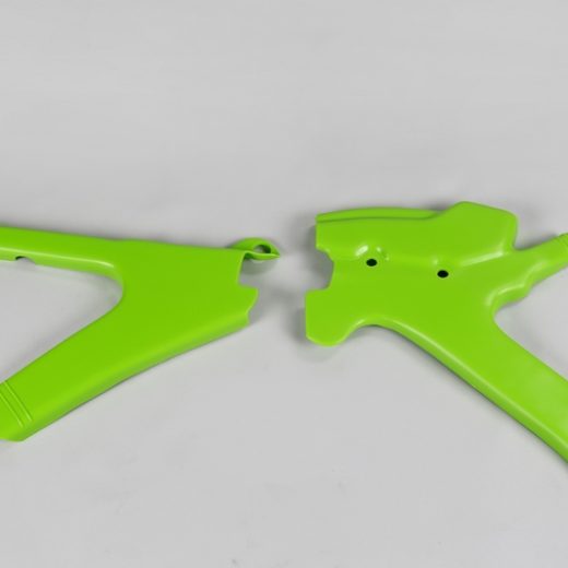 Protector de chasis UFO Kawasaki verde KA02753-026