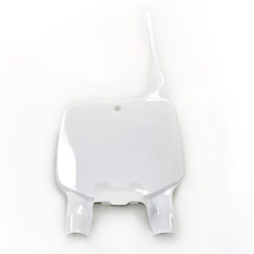 Portanúmeros delantero UFO Kawasaki blanco KA03701-047