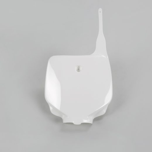 Portanúmeros delantero UFO blanco Kawasaki