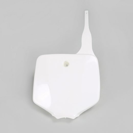 Portanúmeros delantero UFO Kawasaki blanco KA03732-047