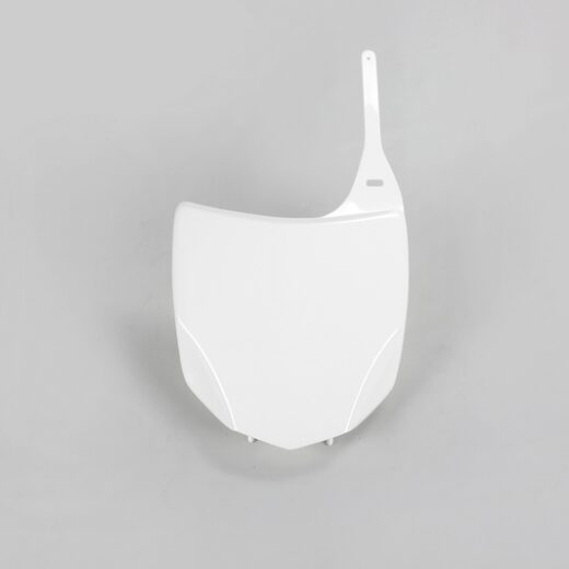 Portanúmeros delantero UFO Kawasaki blanco KA03797-047