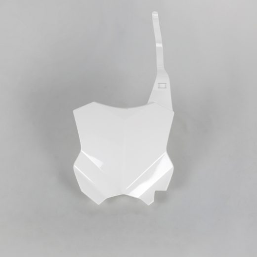 Portanúmeros delantero UFO Kawasaki blanco KA04738-047