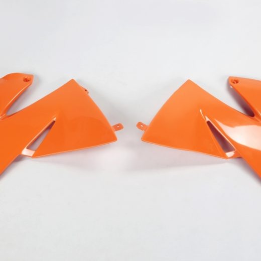 Plásticos laterales de radiador UFO KTM naranja KT03040-127