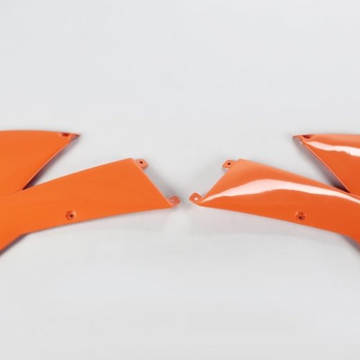 Plásticos laterales de radiador UFO KTM naranja KT03065-127