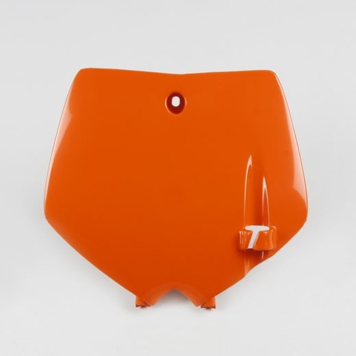 Portanúmeros delantero UFO KTM naranja KT03071-127