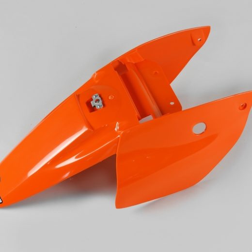 Guardabarros trasero UFO con paneles laterales KTM naranja KT03073-127