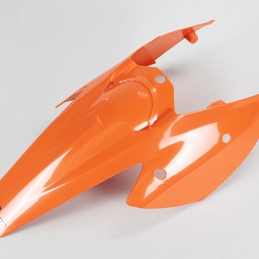 Guardabarros trasero UFO con paneles laterales KTM naranja KT03076-127