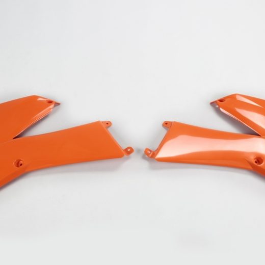 Plásticos laterales de radiador UFO KTM naranja KT03088-127