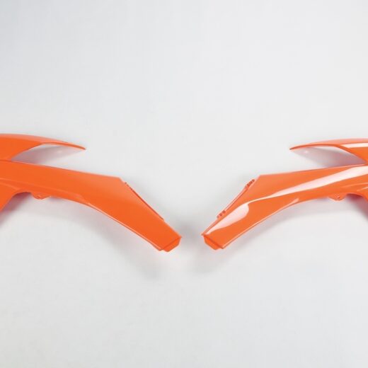 Plásticos laterales de radiador UFO KTM naranja KT04022-127