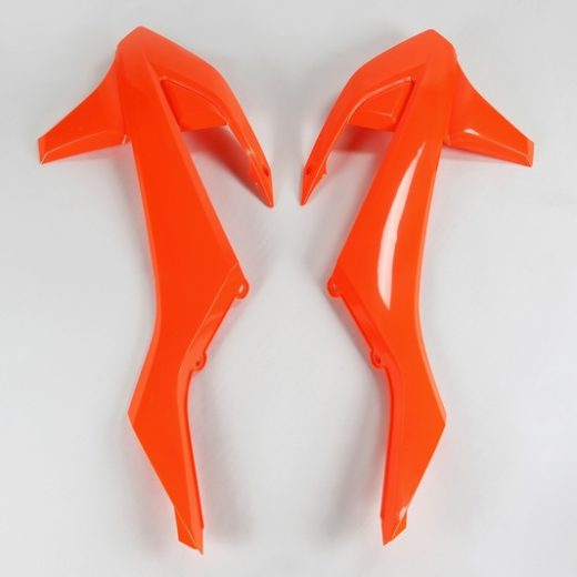 Paneles laterales radiador UFO naranja fluor KTM SX/SX-F