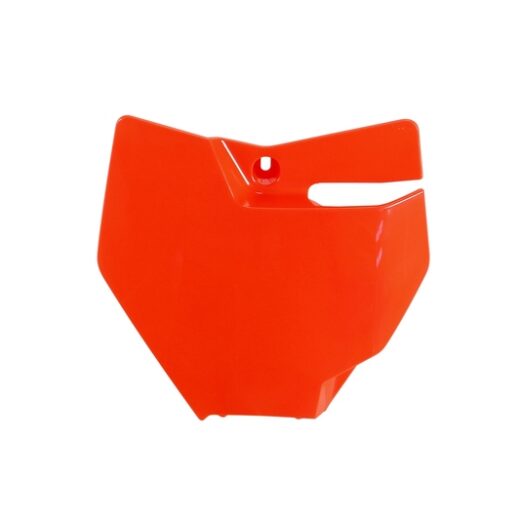 Porta-números delantero UFO Neon naranja KTM SX85