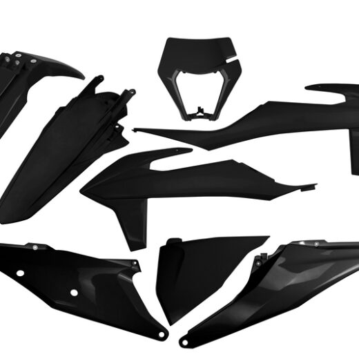 Kit UFO plástica negro Ktm Exc EXC-F