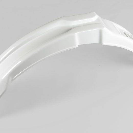 Guardabarros delantero universal UFO Husqvarna 80cc-125cc, Accossato 80cc, Aim 80cc blanco ME08011-W