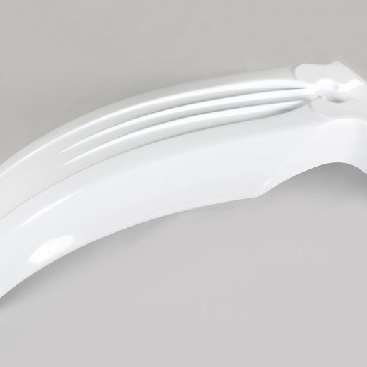 Guardabarros delantero universal UFO 500-600 cross-enduro blanco PA01014-041