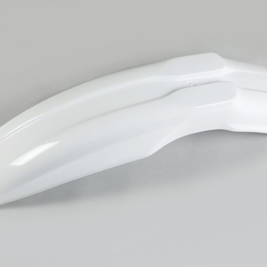 Guardabarros delantero universal supermotard UFO blanco PA01027-041