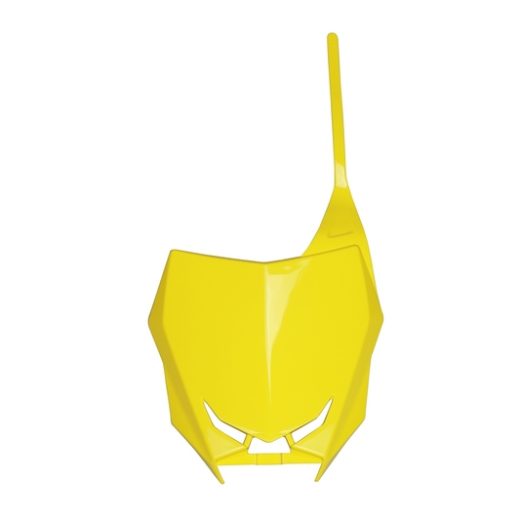Porta-números delantero UFO amarillo Suzuki RM-Z450