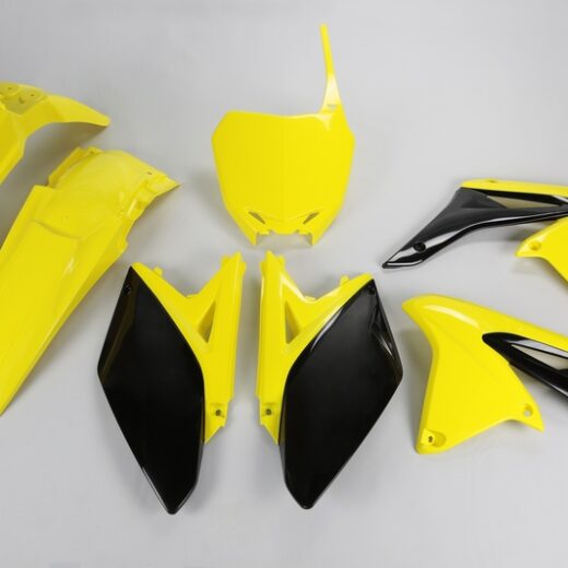 Kit UFO de Plástica Oem Color Amarillo Negro Suzuki RM-Z250