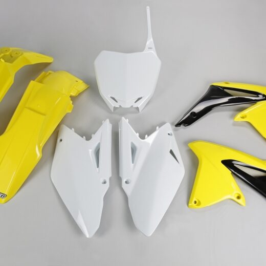 Kit UFO de Plástica Oem Color Amarillo Negro Blanco Suzuki RM-Z450