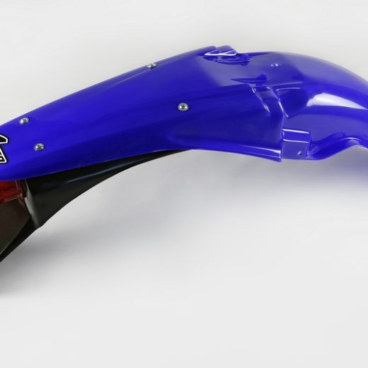 Guardabarros trasero con piloto UFO Yamaha azul YA03814T-089
