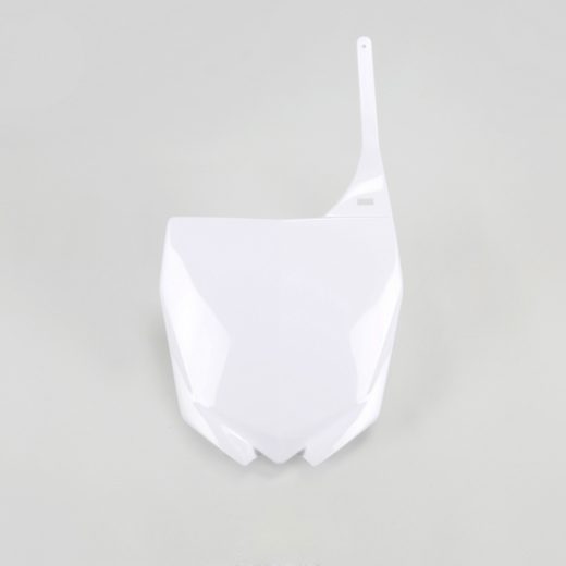 Portanúmeros delantero UFO Yamaha blanco YA04832-046