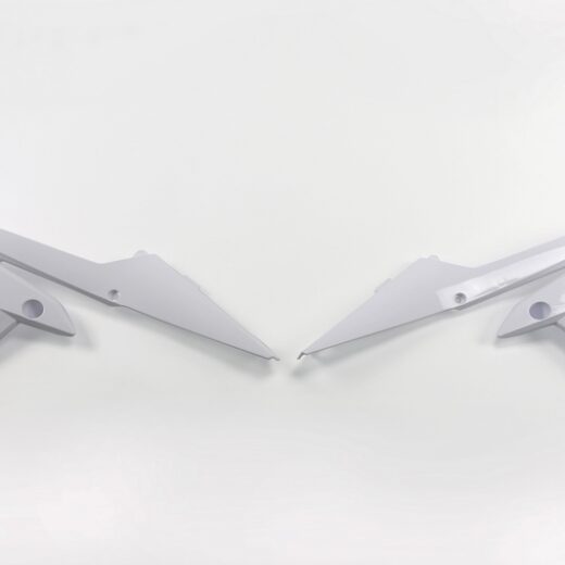 Plásticos laterales de radiador UFO Yamaha blanco YA04838-046