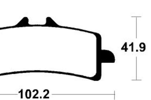 TECNI BRAKE PADS SINTERED