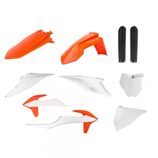 Kit POLISPORT de plástica color original (2021) Ktm