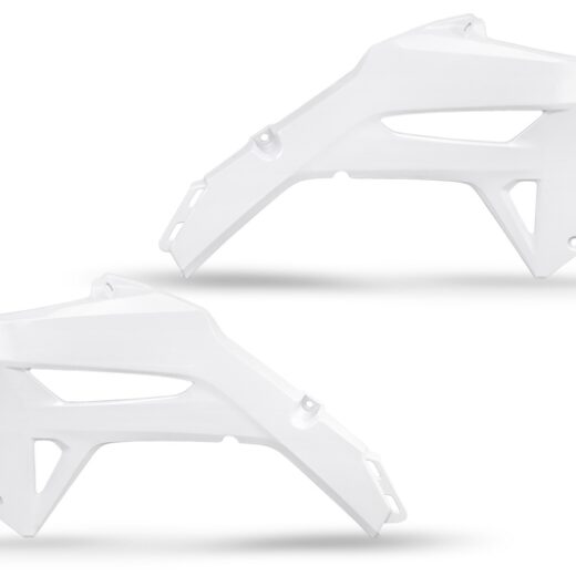 Paneles laterales radiador UFO blanco Honda CRF450R