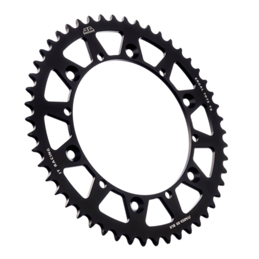 Corona JT Aluminio negro JT 853 con 46 dientes