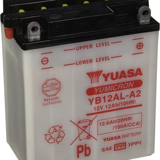 Batería YUASA YB12AL-A2 Combipack (con electrolito)