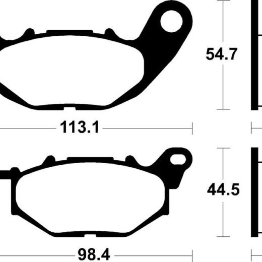 TECNI BRAKE PADS ORGANIC