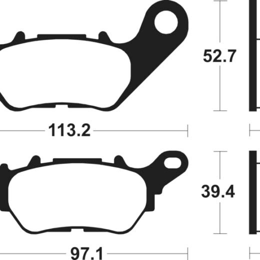 TECNI BRAKE PADS ORGANIC