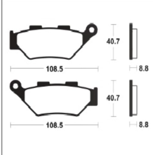 TECNI BRAKE PADS SINTER METAL