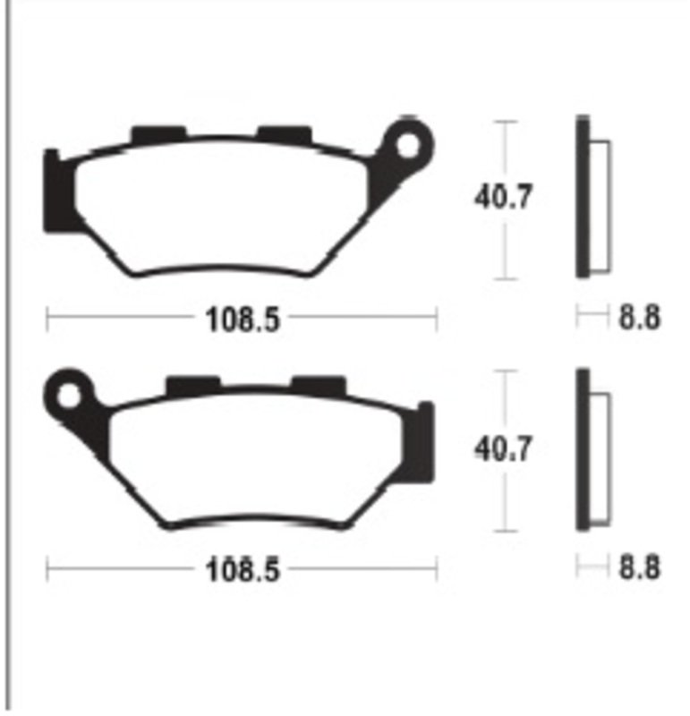TECNI BRAKE PADS SINTER METAL