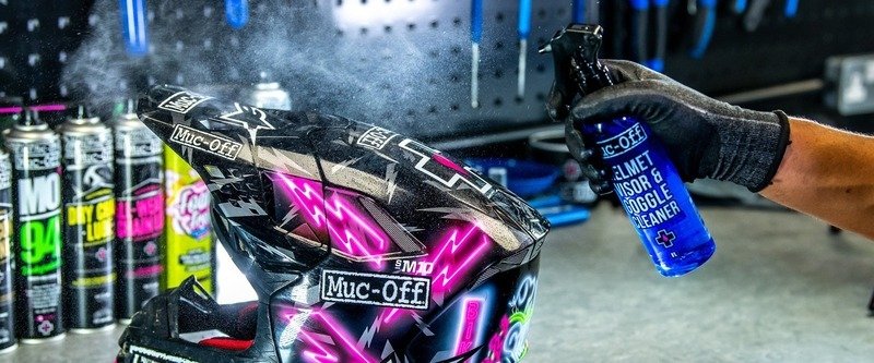 MUOFF CLEANER HELMET & VISOR 30ML X 18 - Imagen 3