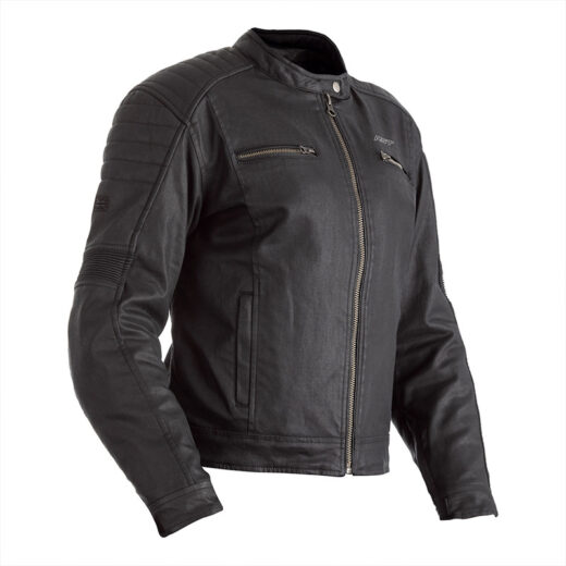 Chaqueta textil reforzada con aramida RST Brixton CE mujer - Negro