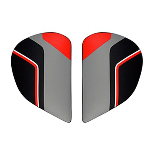 Cubiertas laterales ARAI (Sistema SuperAdSis J), SENSE Rojo (Modelos: AXCES-3)
