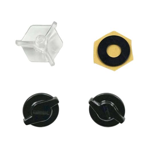 Kit ARAI de tornillos (MX-V VX-3 Penta Penta PRO) Negro