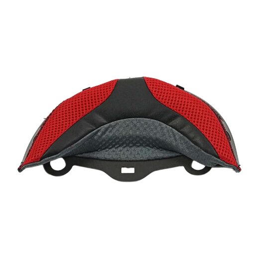 Collarín ARAI (Casco MX-V), Gris/Rojo, Talla XS/S