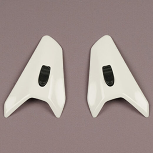 Ventilación frontal ARAI (TDF DUCT-3), METALLIC Blanco
