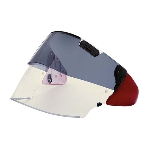 Kit ARAI Pro Shade VAS-Z (Pantalla Transparente+Visor solar), rojo