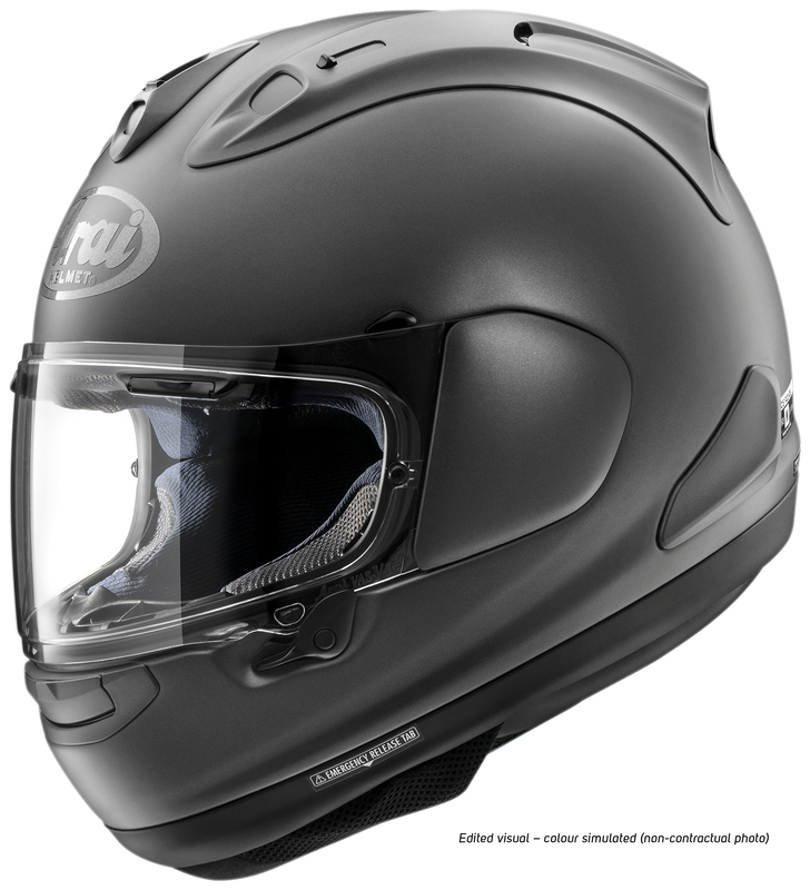 Casco ARAI RX-7V EVO - Frost Gun Metallic