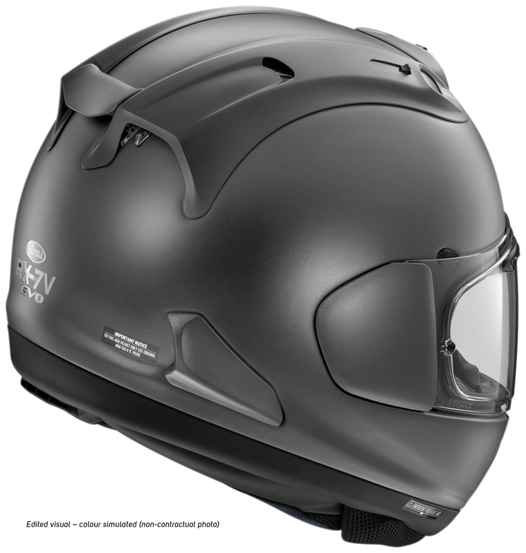 Casco ARAI RX-7V EVO - Frost Gun Metallic - Imagen 2