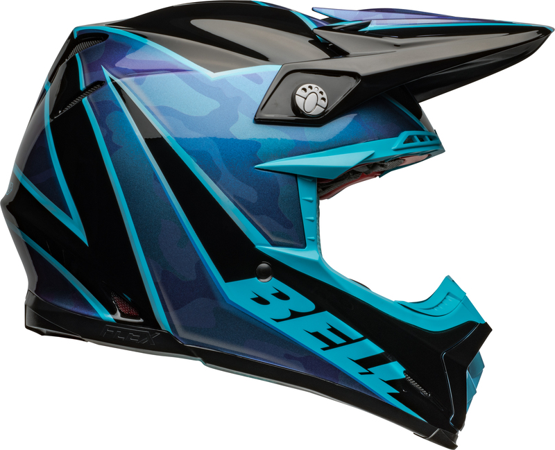 Casco BELL MOTO9S Flex Sprite Azul - Imagen 5