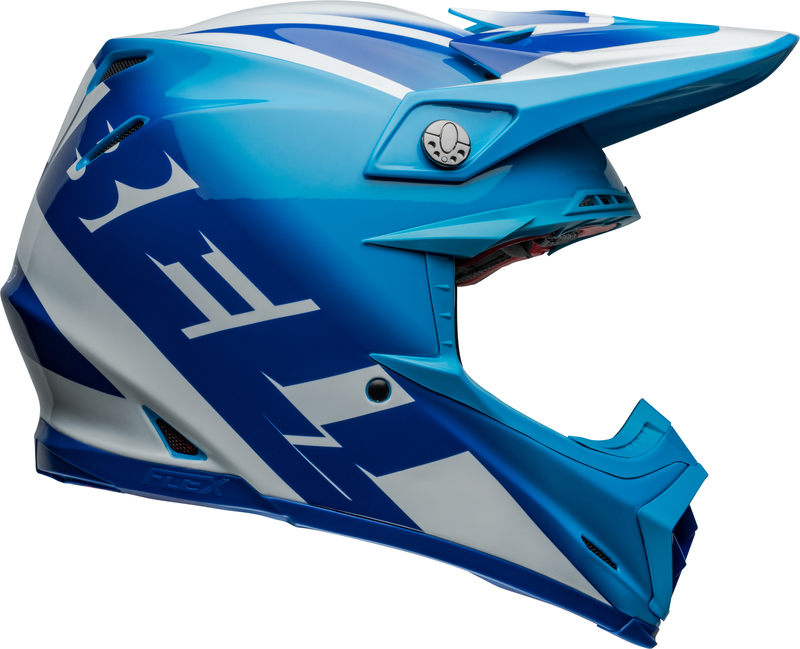 Casco BELL MOTO9S Flex Rail Azul - Imagen 5