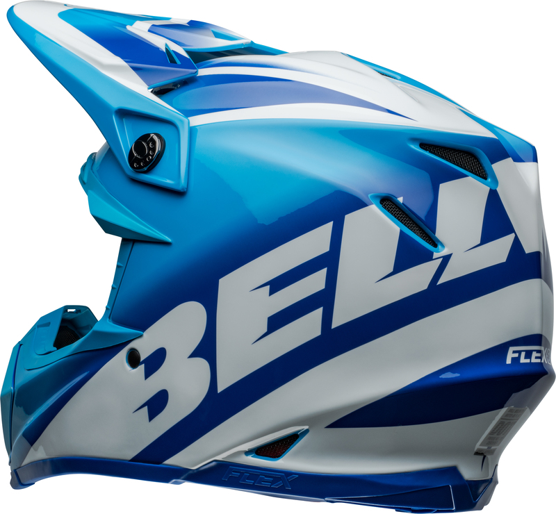 Casco BELL MOTO9S Flex Rail Azul - Imagen 6