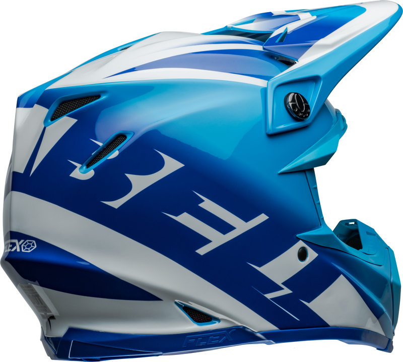 Casco BELL MOTO9S Flex Rail Azul - Imagen 7
