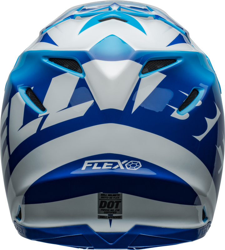 Casco BELL MOTO9S Flex Rail Azul - Imagen 8