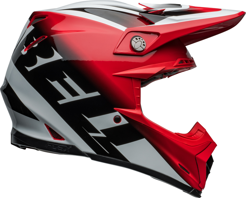 Casco BELL MOTO9S Flex Rail Rojo - Imagen 5