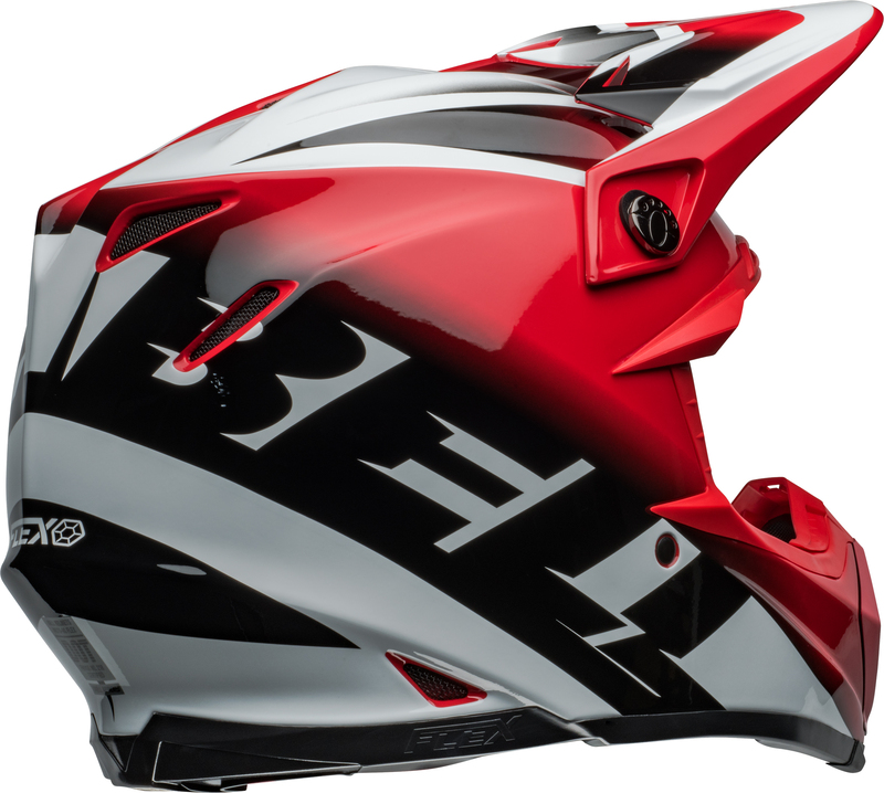 Casco BELL MOTO9S Flex Rail Rojo - Imagen 7
